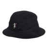 Chums Bucket Hat Embroidery Men's, Black, Free size