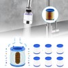 LOMUG Tap Filter, 360° Water Filter Tap with 6 Pieces