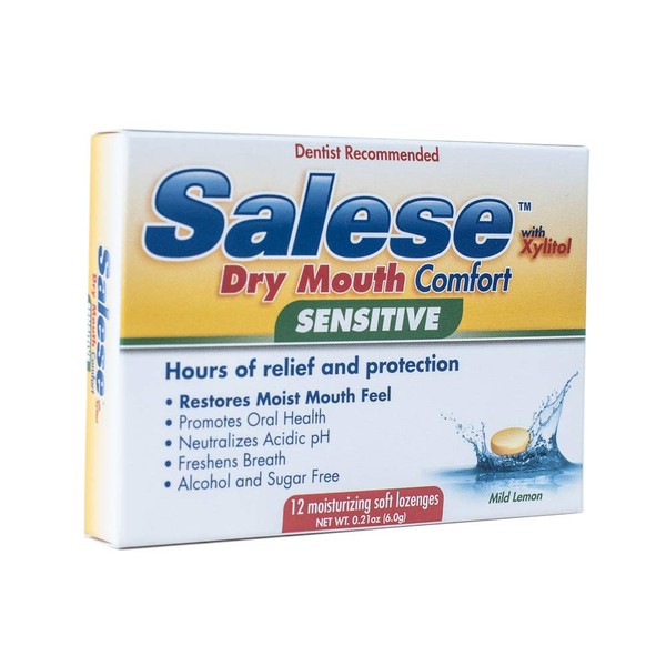 Salese Sensitive Dry Mouth Relief (Mild Lemon Flavor)