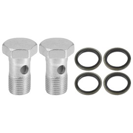 A ABSOPRO Car Bolt Brake Adapter 1.46" Length M16x1.5 Thread Bolt (Set of 2)