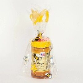 Lili Farms California Raw Black Button Sage Honey 16oz 453g Grade A Pure 100% Gift Wrapped