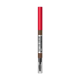 Conoce Tattoo Brow Lift tono Dark Brown De Maybelline New YorkEl delineador de cejas en barra para estilizarla y rellenarla, que no se transfiere ni se corre