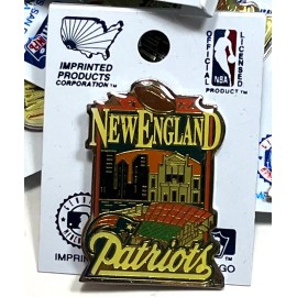 1 New England Patriots Gillette Stadium Lapel Pin New Old Stock