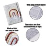 XMNIVATE 1 Piece Rainbow Felt Wallet Holder, Portable Coin Purse,