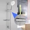 Hand Shower Holder, 25 mm Round Shower Holder, 360° Rotatable