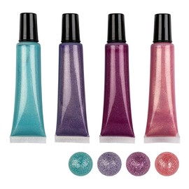 Ideen mit Herz Pearl Pen Set Metallic | 4 Pens of 25 ml | Pearl Look for Paper, Textiles, (Pink, Lilac, Mint)