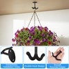 Tolare 20 Pcs Under Shelf Hooks, Zinc Alloy Double Prong