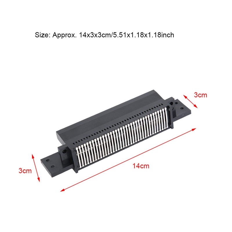 VBESTLIFE 72 Pin Slot for NES, Game Console 72 Pin