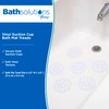 Kenney KN61549 Vinyl Bath Treads with Suction Cups for Use