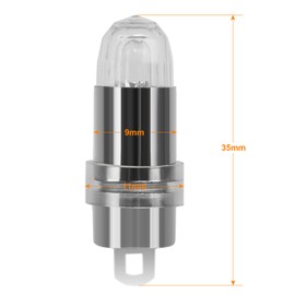 LIHAO LIHAO 30x Mini LED-Ballons Lichter Wasserdicht Beleuchtung fr Papierlaternen Lampions Warmwei? Hochzeit Party