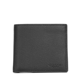 Coach CR378 Men's Bifold Wallet, BLK (Black), BLK (Black)