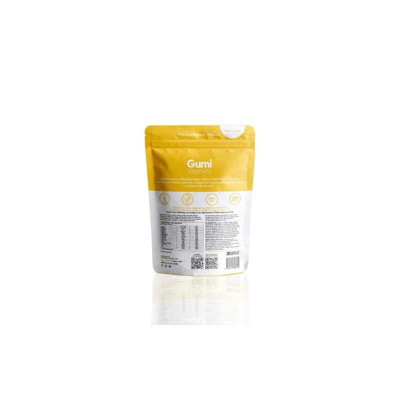 Gumi Vitality Multivitamin Gummies - 17 Vitamins & Minerals