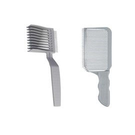 BIUTEFOR Men's Fade Comb Ergonomic Gradiente Design Haircut Comb Professional Barber Cutting Comb 2 Set(2 Set)