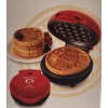 MyMini My Mini Santa Waffle Maker, 5" Plate, Non Stick,