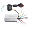 36V 350W Electric Scooter Controller Dashboard Display Thumb Throttle Brake