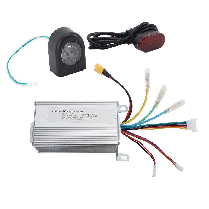 36V 350W Electric Scooter Controller Dashboard Display Thumb Throttle Brake