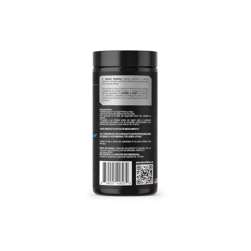 ETERNAL NUTRITION Ultra Pure: NMN 99.5% + Resveratrol 98% Puro