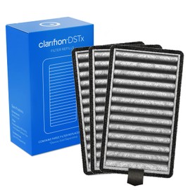 Clarifion - DSTx HEPA + Carbon Air Purifier Filters Replacement 3 Pack, Air Filter for Home, Bedroom, HEPA Filter for Air Purifiers, May Help with Dust, Odors, Smoke, Apartment Essentials