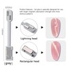 SILPECWEE 3Pcs Cat Eye Magnet for Nails Gel Nail Polish