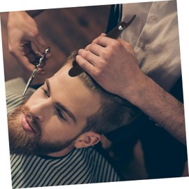 Mipcase Recortador de Vello Facial para Hombre Soporte para Cuchilla, Estilo Clásico para Afeitado Manual, Adecuado para Vello Facial y Mostachos