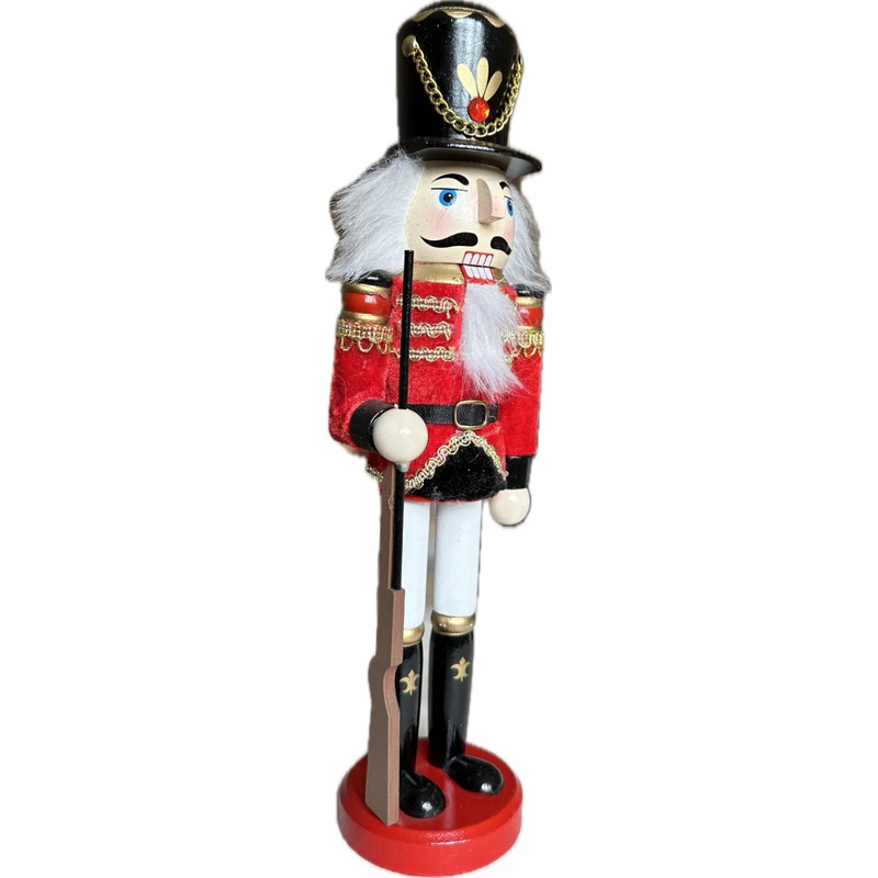 MaRab Traditional Nutcracker D Made of Wood Approx. 30 cm