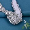 azaleas de la mujer vidrio Boda Cinturón Sashes Sash -