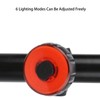Bike Tail Light USB Rechargeable IPX6 Waterproof 6 Adjustable Modes