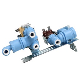 RUHUALIFE Refrigerator Water Inlet Valve, Compatible with Frigidaire Kenmore Electrolux Crosley White-Westinghouse Gibson Viking Replace# 242252702 240531101 2692163 240321801