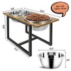 Elevated Dog Bowls for Large Dogs, Raised Dog Bowl Stand