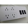 eBULLY 4-Outlet Music Synchronized Power Strip with Wireless Ready