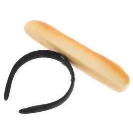 HONMEET Realistic Simulation Baguette Headband Women's Nonslip Headband for Events