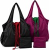 Bolsa de la Compra Reutilizable Plegable, Resistente Bolsa de Comestibles