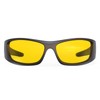 Bloomoak Night Driving Glasses, Wrap Around for Side Shields Provide