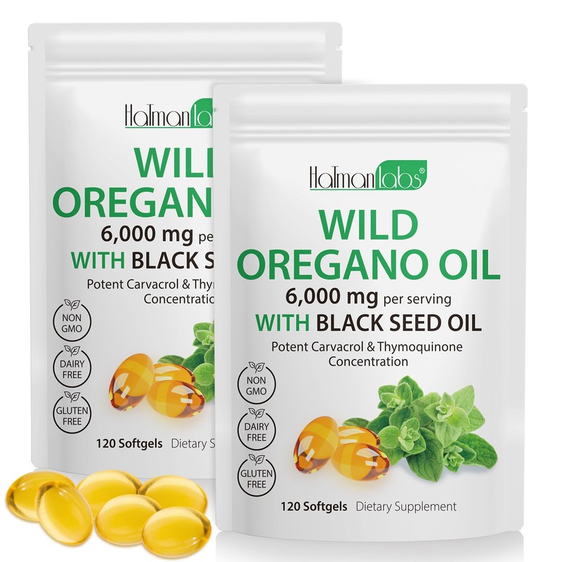 Oil of Oregano Softgels 6000mg Per Serving 240 Count |