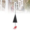 Wind Bell Hanging Decoration Iron Rust Proof Geometric Bird Bell