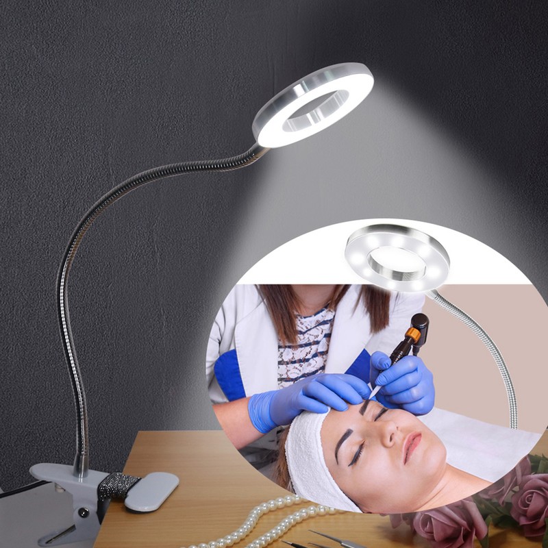 USB Makeup Tattoo LED Lamp Beauty Table Lamp with Clamp