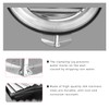WeCooper 304 5-Inch Stainless Steel Air Vent 125mm, Round Bull