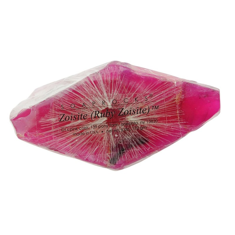TS Pink Ruby Zoisite SoapRocks - Soap that looks like
