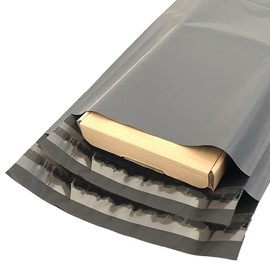 AKAR 22 x 30 inch Strong Grey Poly Mailing Bags Envelopes Bags Extra Large Size Plastic Polythene Packing Packaging Mail Sacks (5)