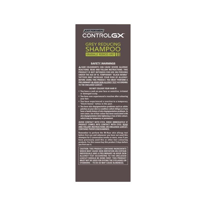 Just for Men Control GX Grey Reducing 2-in-1 Shampoo and