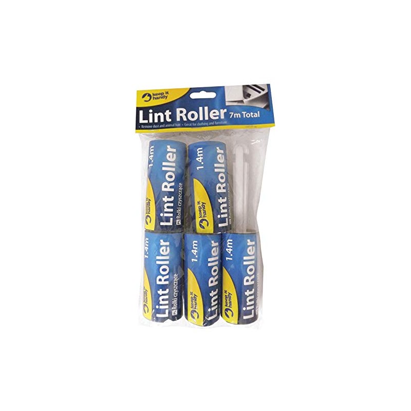 Clothes Fabric Furnishings Lint Roller with 4 Refill Rolls 5