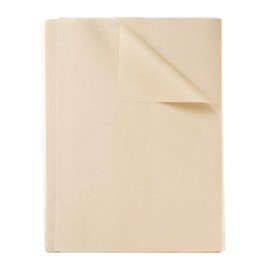 HARFINGTON 100pcs Parchment Paper Square Sheets 9.84" x 7.87" Oil-absorbing Dry Food Wrapping Paper for Sandwich Baking Liners Picnic Basket Bread Hamburger Wrap Kitchen, Wood Color