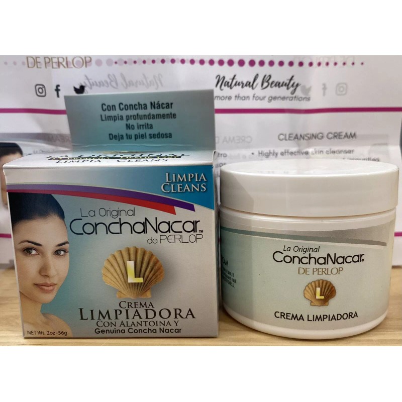 ConchaNacar De Perlop Cleansing Cream Face Skin Deep Cleaner/Moistu