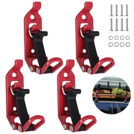 Moendergo Pack of 4 Shovel Holders for Roof Racks, Holder Roof Rack Accessories, Metal Rubber Clamp, Shovel Mount Clamp, Wall Mounting Kit for Offroad Roof Racks, Boats, Axe