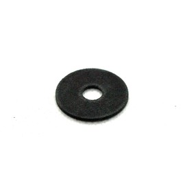 Rubber Penny Washers Black M6 x 25mm, 7mm Inner Diameter x 25mm Outer Diameter x 1.7mm Thick Pack of 10 (M6 x 25mm)