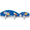 Mousehouse Gifts Children's Triple Coat Hook Wall Hook for Nursery