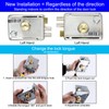 Sipery Door Lock Sets Stainless Steel Cylinder Door Rim Lock