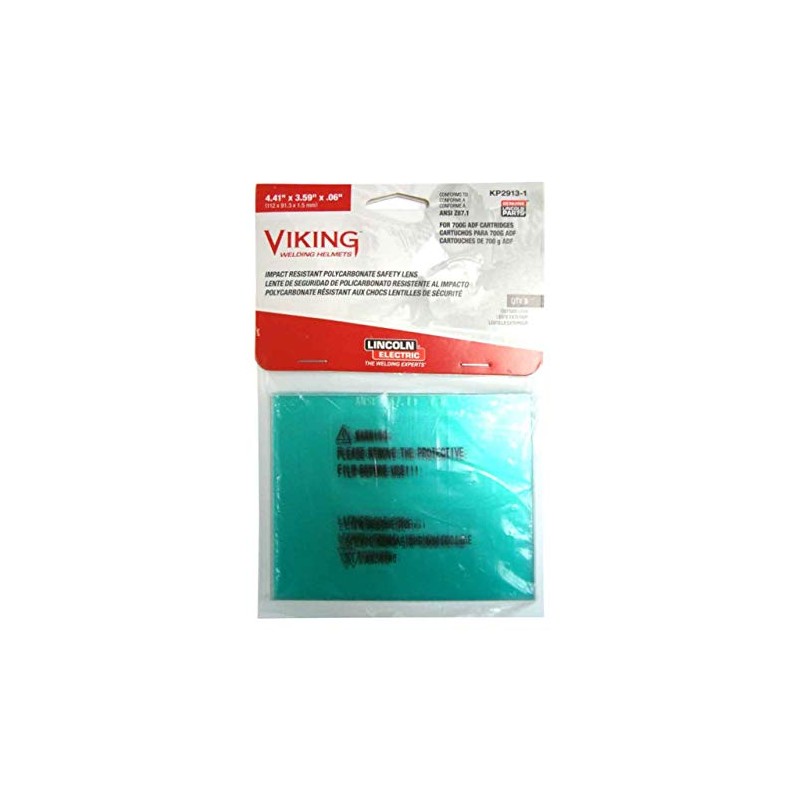 Lincoln Electric KP2913-1 Viking Helmet Outside Lens Qty = 5