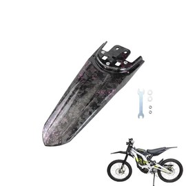 Carbon Fiber Water Transfer Longer Rear Fender Fit to Sur-Ron Light Bee X And S. Carbon Fiber Water Transfer Long Dirt Pit Mudguards Tail Guard for SURRON
