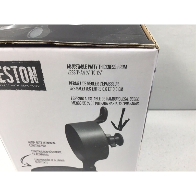 Weston Commerical Non-Stick Single Hamburger Burger Press Round Patty Maker